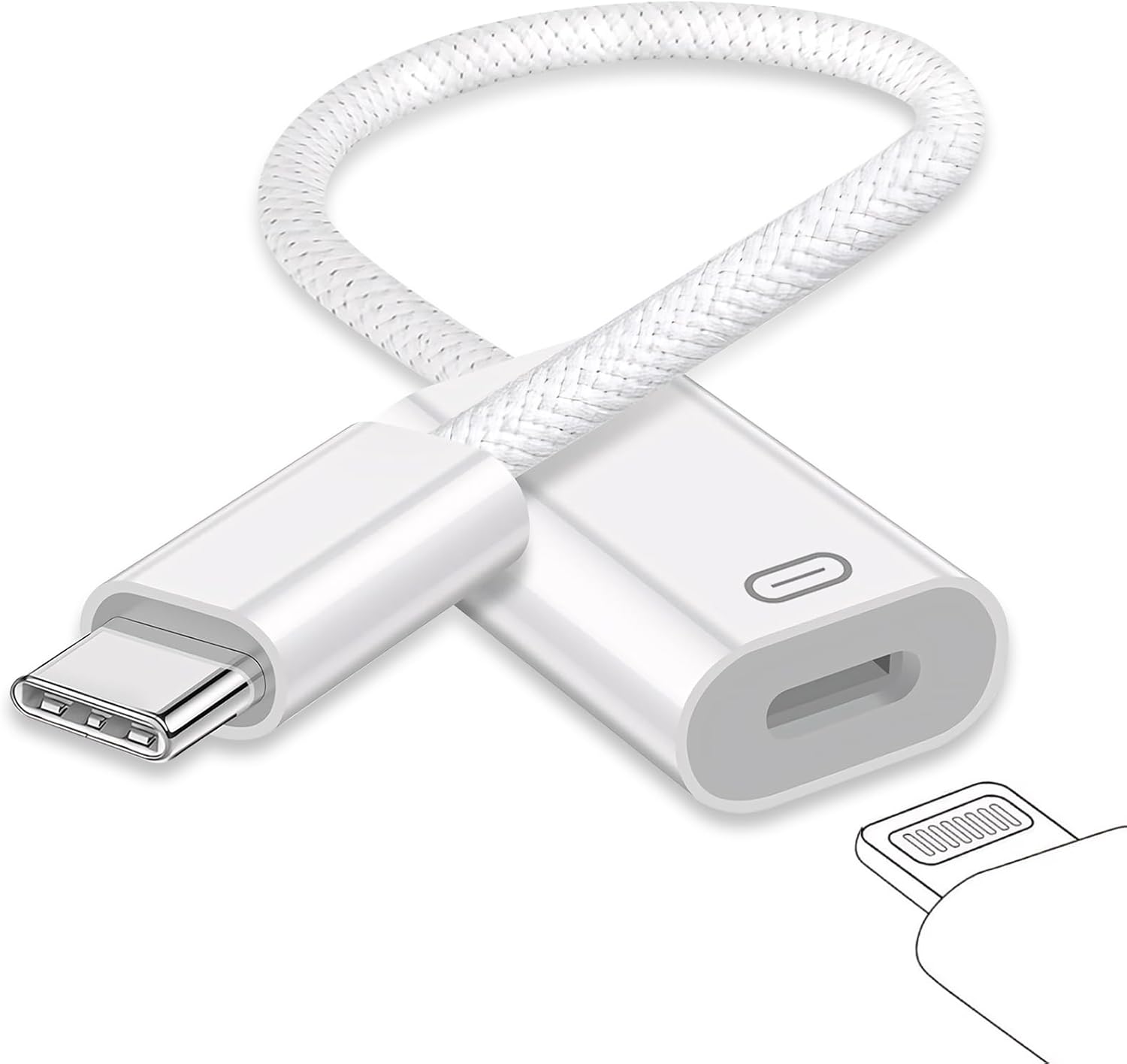 USB C to Lightning Audio Adapter