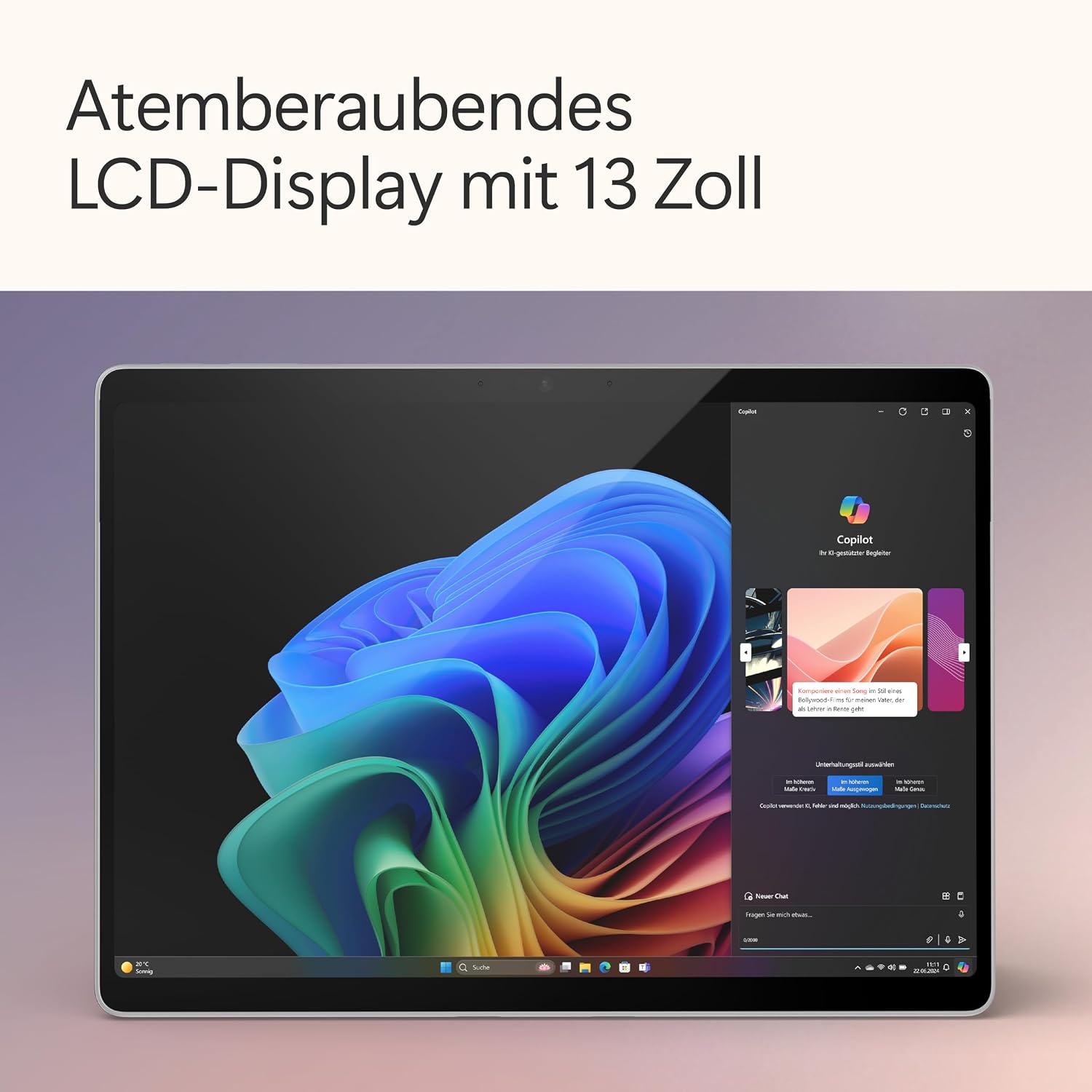 Detalle de Microsoft Surface Pro 5G 13 Zoll Touch