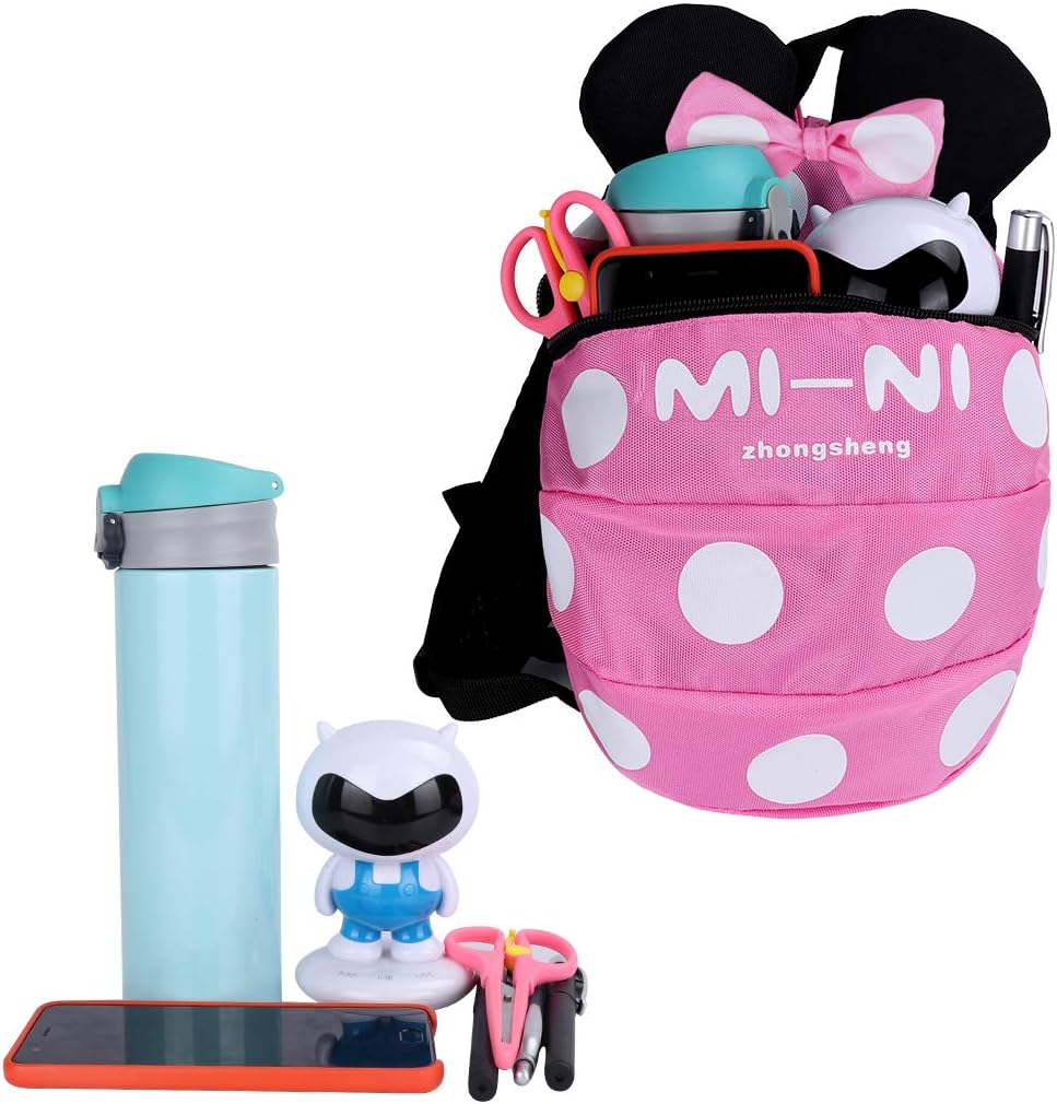 Thumbnail 5 de Baby Toddler Safety Harness Backpack (Pink, 1–5 Years) with Reins Leash
