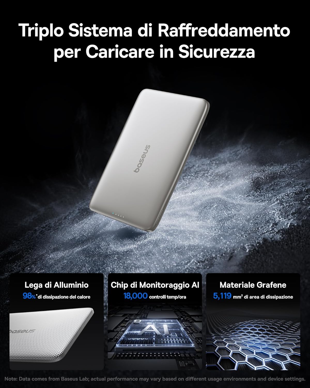 Thumbnail 3 de Baseus Picogo AM41 Power Bank 5000mAh