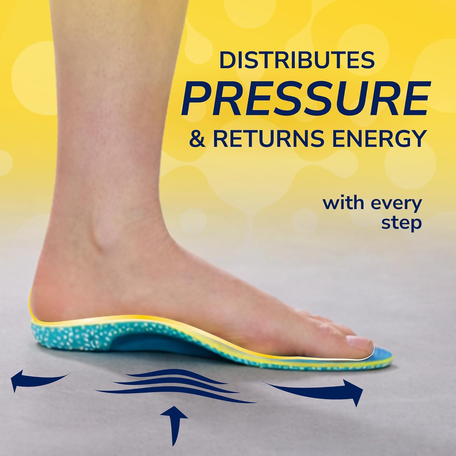 Thumbnail 3 de Dr. Scholl's 24-Hour Energy Multipurpose Insoles for UK 3–7: Energy and Comfort Step by Step
