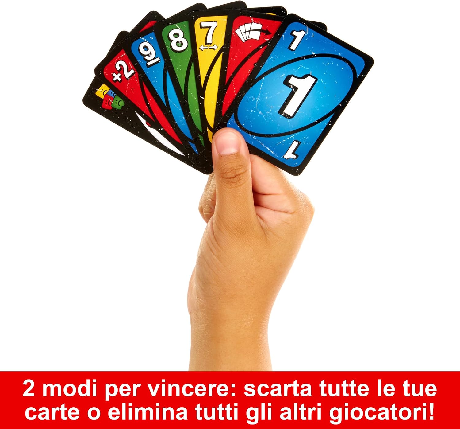 Thumbnail 5 de UNO No Mercy Mattel Games, 56 nuove carte