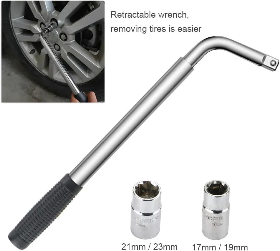 Thumbnail 5 de VonLux Car Jack Kit (2-Ton Scissor Jack) with Speed Handle, Ratchet Wrench & Wheel Wrench – Portable Tyre Lifting Tool