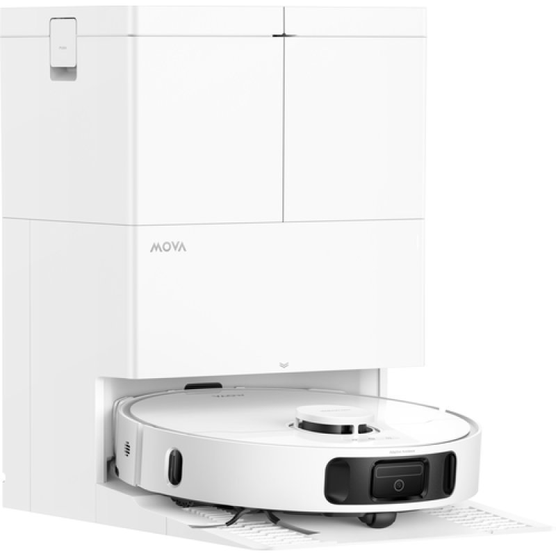 Detalle 2 de MOVA E50 Ultra, robot aspirador y fregasuelos de 30.000 Pa con navegación LDS