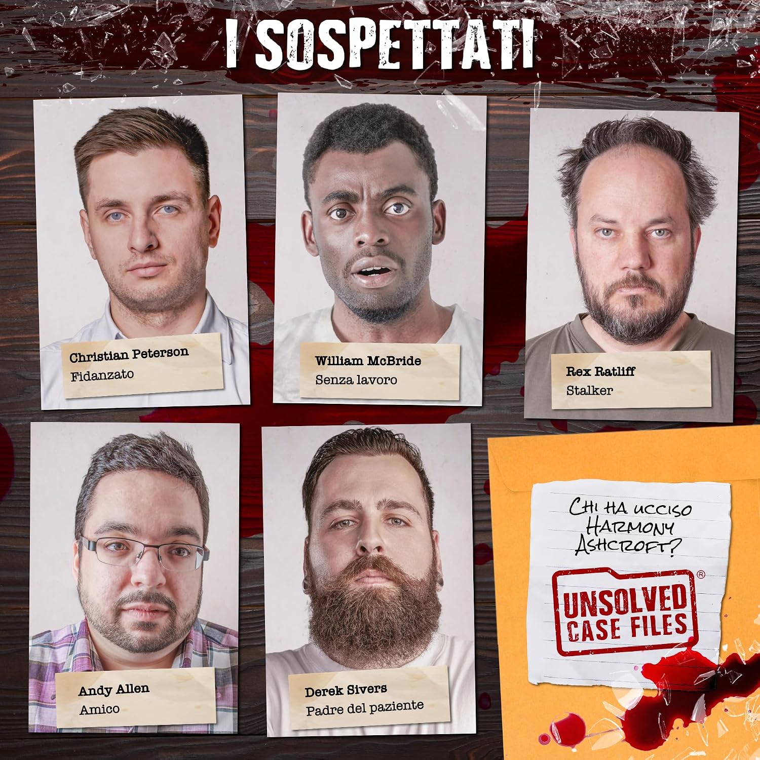 Detalle de Unsolved Case Files: Indagina su Harmony Ashcroft. Tre misteri da risolvere.