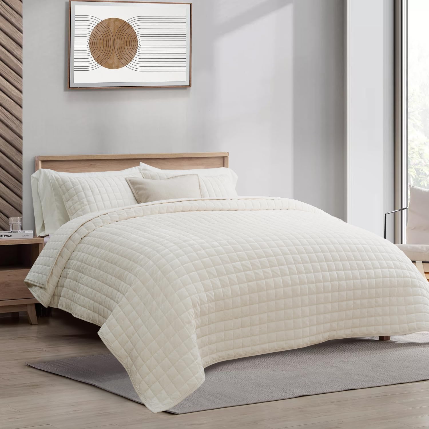 Thumbnail 2 de RECYCO Luxury Velvet Quilt Set King