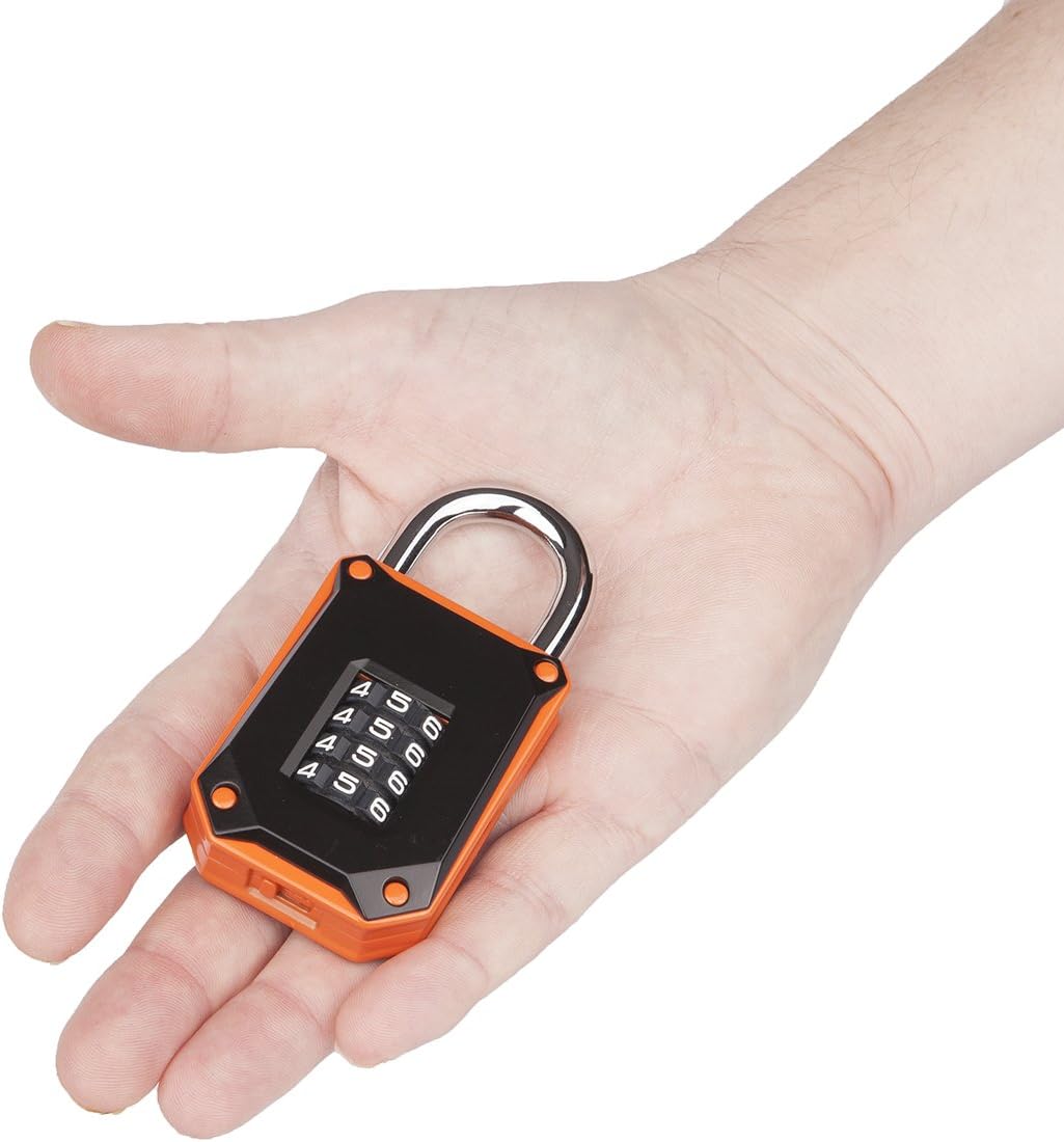 Thumbnail 3 de Fortlocks 4 Digit Combination Padlock – Weatherproof, Resettable Lock for Gates, Sheds, and more