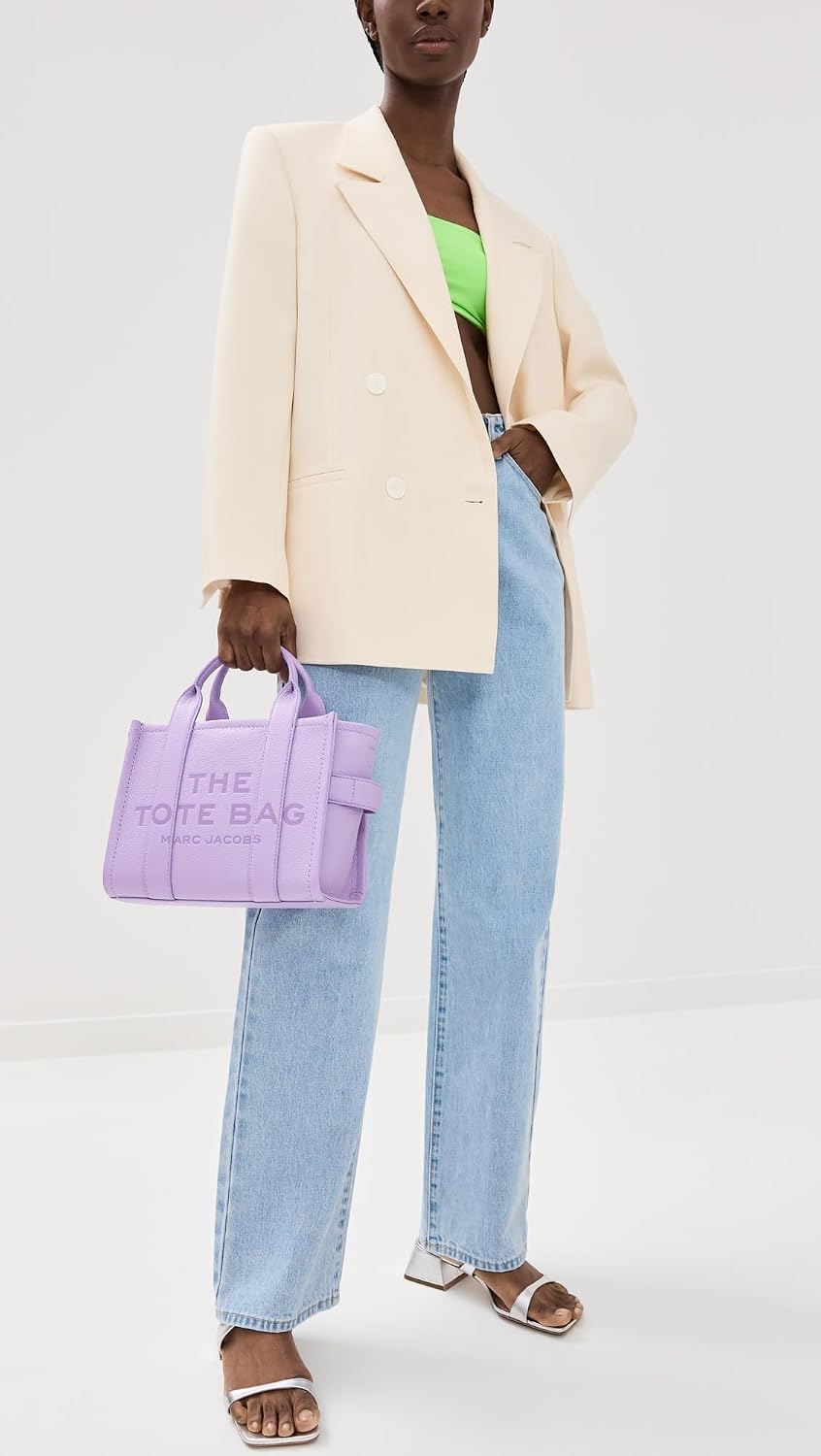Detalle 2 de Marc Jacobs The Small Tote, Bag — petit sac en cuir pleine fleur