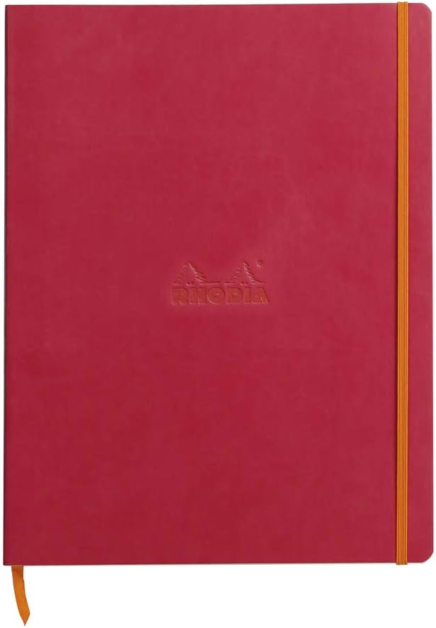 Thumbnail 6 de Rhodia Rhodiarama Notizbuch 117714C in DIN A4+ (tangerine) mit weichem Deckel, 80 Blatt