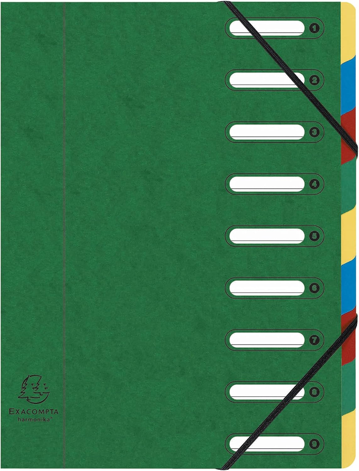Thumbnail 6 de Exacompta Réf. 5309E Harmonika — Trieur 9 compartiments A4 en carte lustrée