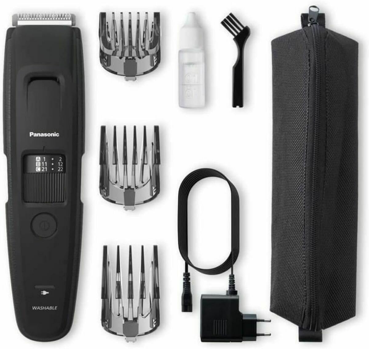 Detalle 2 de Panasonic ER-GB86-K503 tondeuse barbe 58 réglages ✂