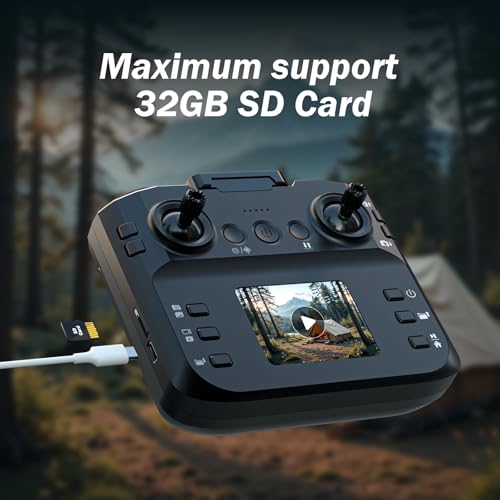 Thumbnail 2 de FAKJANK F417PRO Drone con Cámara 1080P: control remoto con pantalla, despegue en una tecla y juego seguro para toda la familia