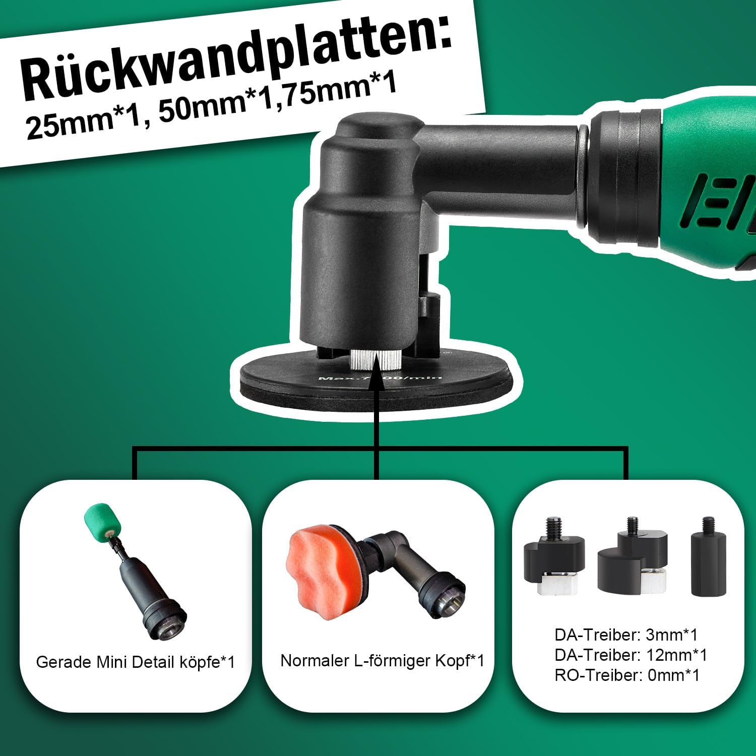 Thumbnail 1 de BATOCA S6 Mini Akku Poliermaschine 12V