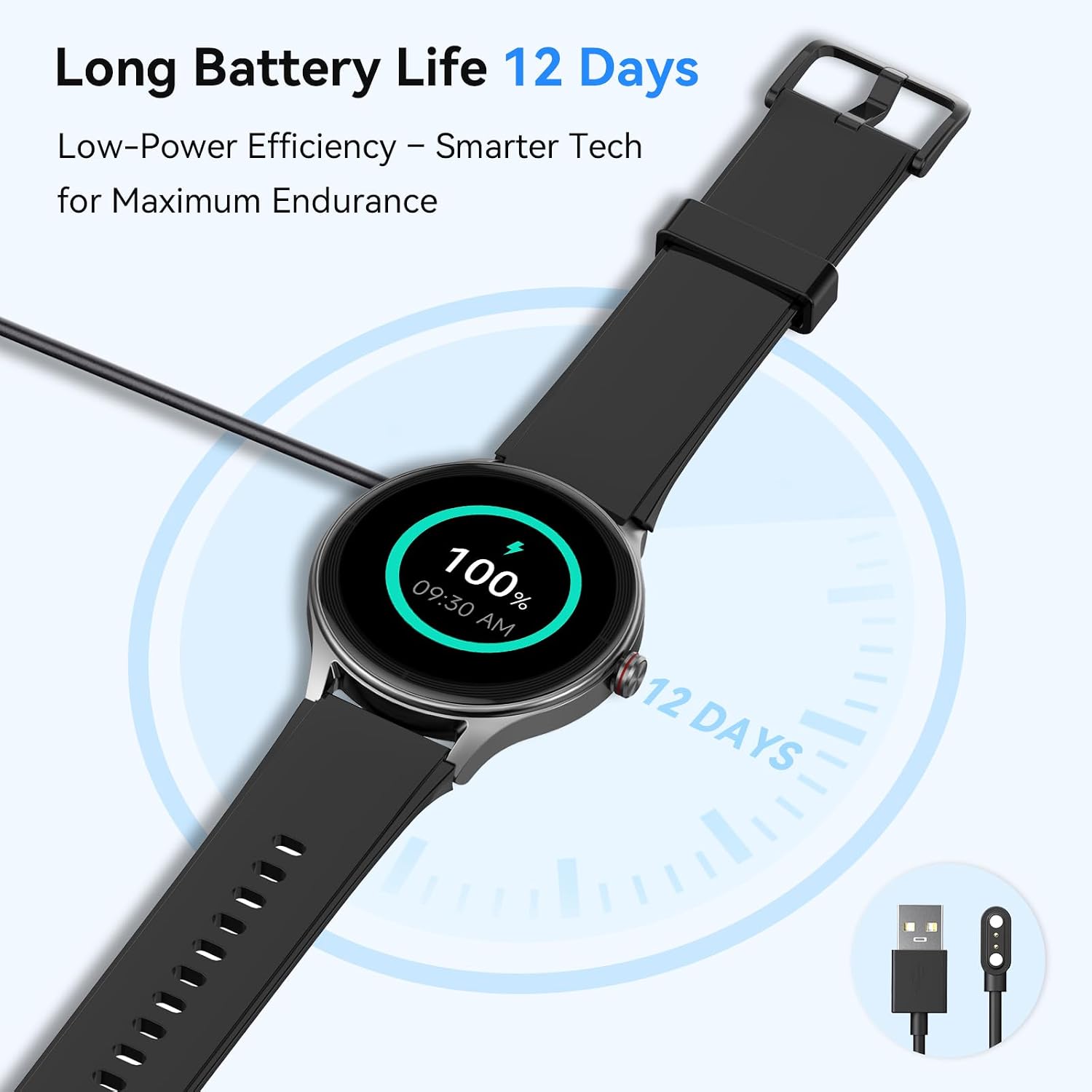 Thumbnail 5 de Fitpolo Smart Watch for Men Women