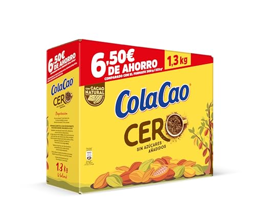 Thumbnail 4 de ColaCao Cero 1,3 kg cacao sin azúcares