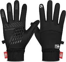 Detalle de Yobenki Warm Winter Gloves for Running and Cycling