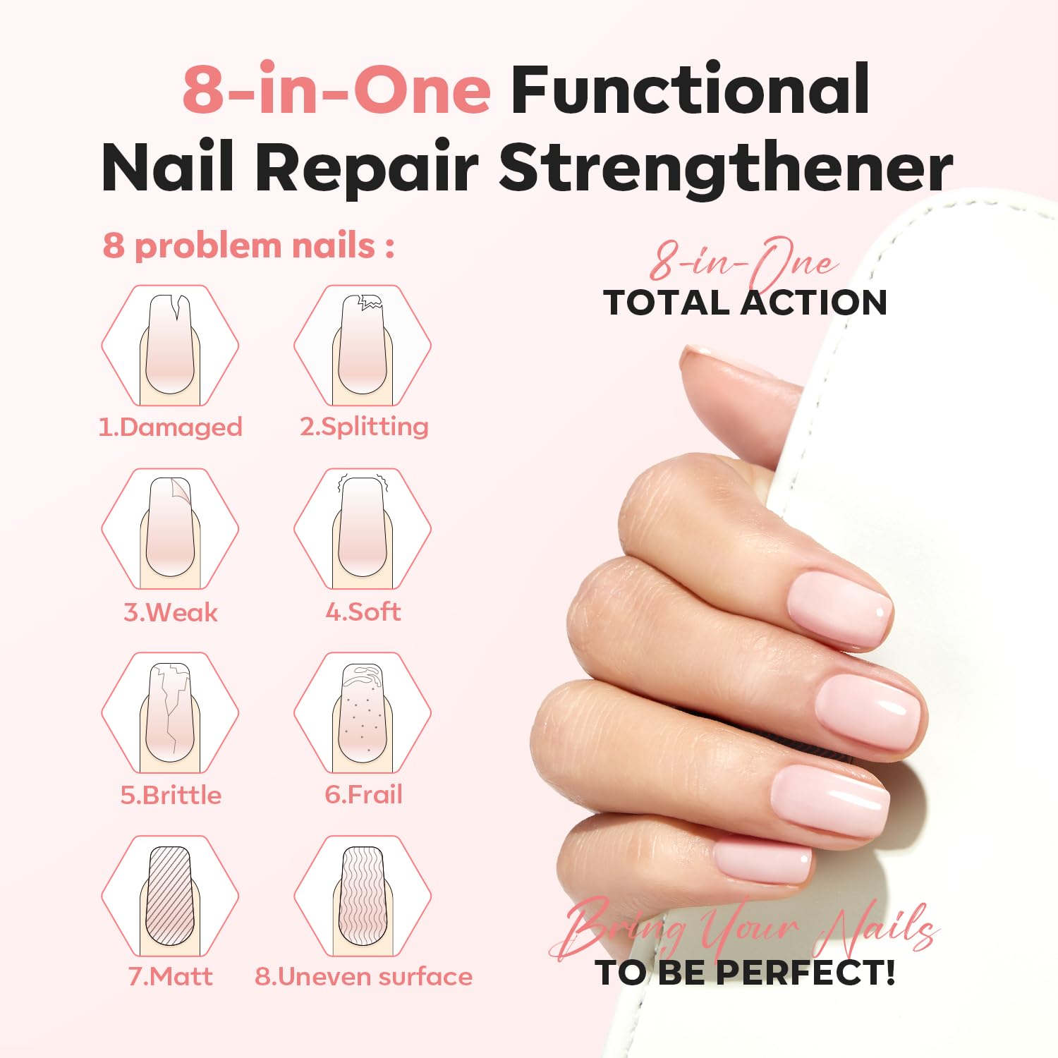 Detalle 2 de Modelones Nail Strengthener 15ml