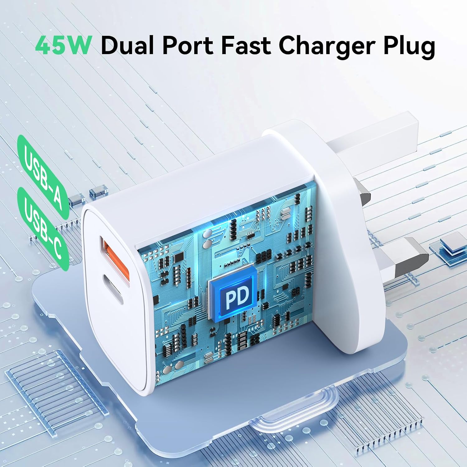 Detalle 2 de 45W USB C Charger