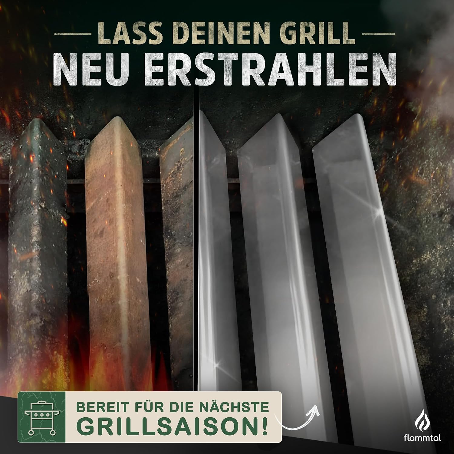 Thumbnail 5 de flammtal FLAVE Aromaschienen für Weber Spirit 320