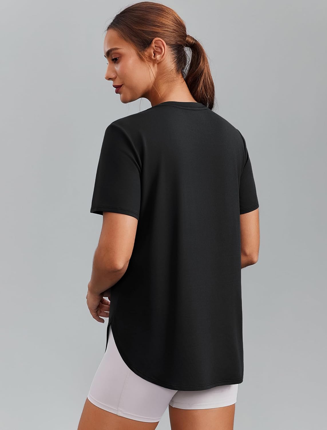 Thumbnail 1 de PINSPARK Women’s Short Sleeve Workout Tops (UPF 50+ Quick-Dry) for Running, Gym, Yoga & Hiking, S–3XL