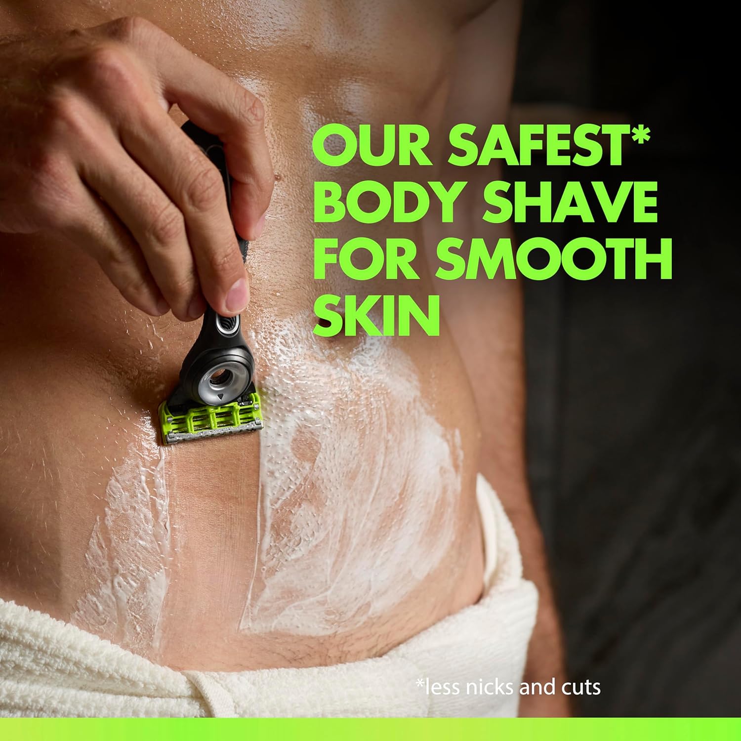 Detalle de GilletteLabs Body + Intimate Razor Blade Refills (10 Cartridges) with Triple Defence System