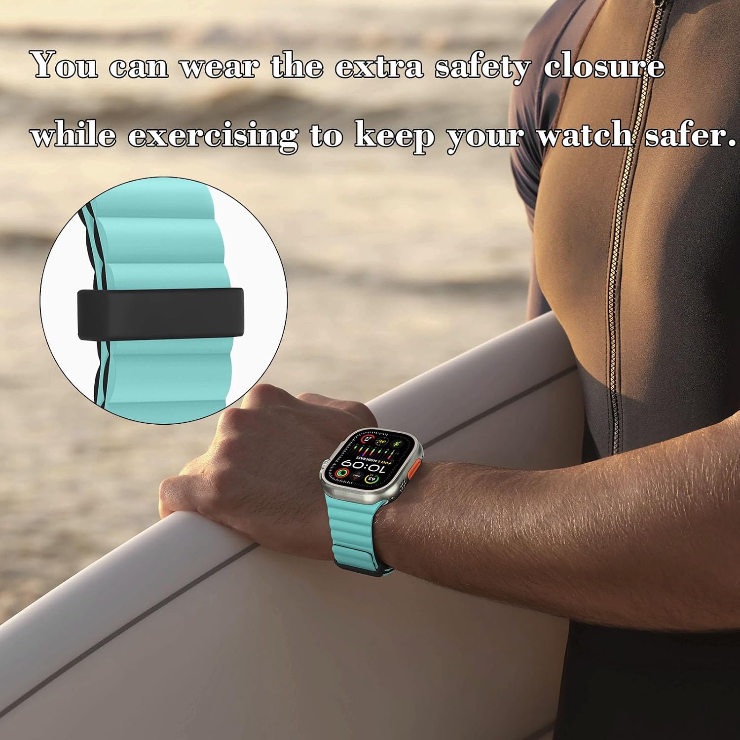 Thumbnail 4 de HITZEE magnetic Apple Watch strap 49mm