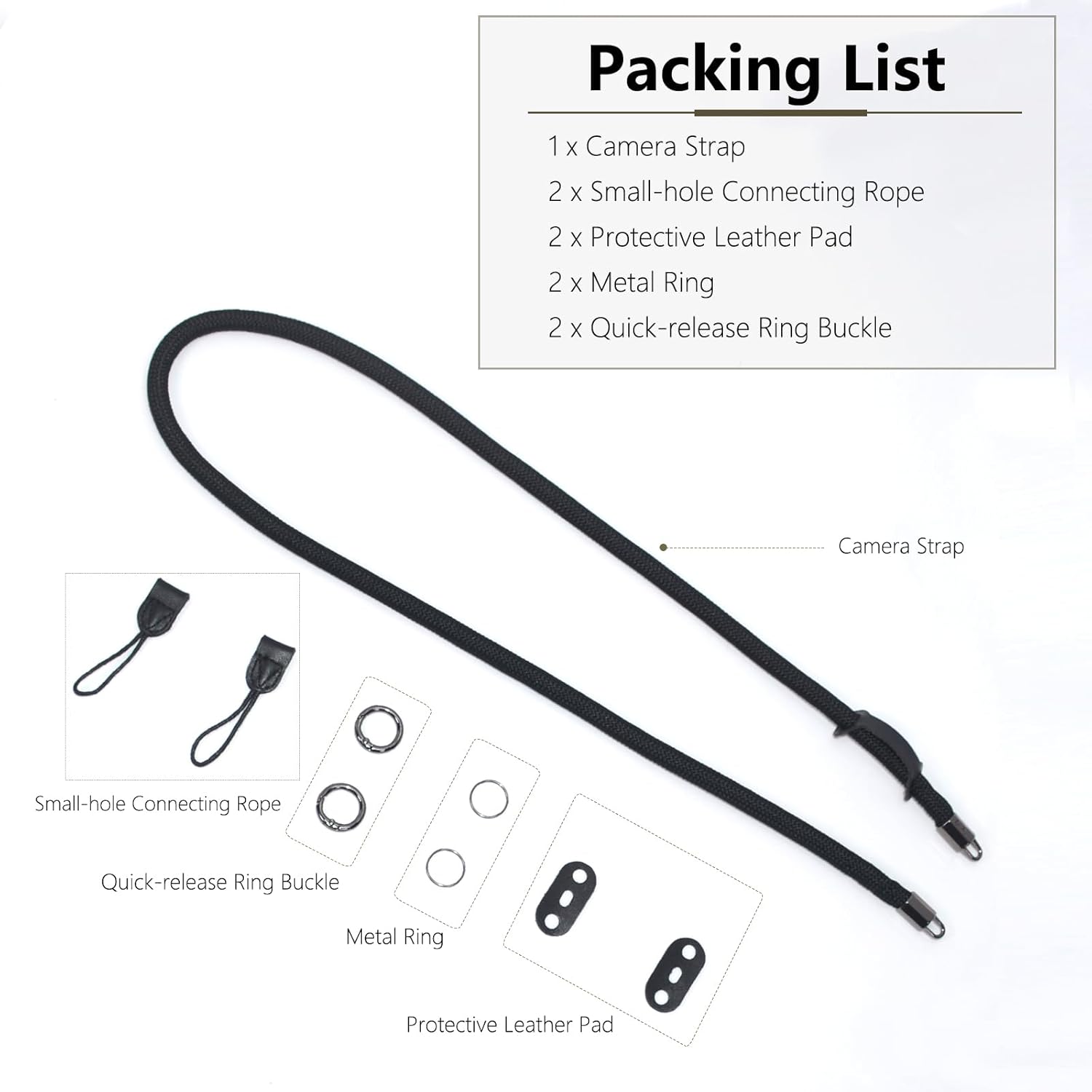 Thumbnail 5 de Aisnyho Universal Camera Shoulder Strap for Mirrorless Cameras