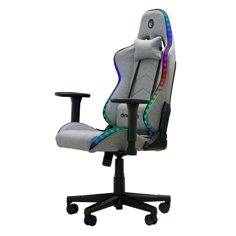 Detalle 2 de nacon Pro RGB Silla gaming gris