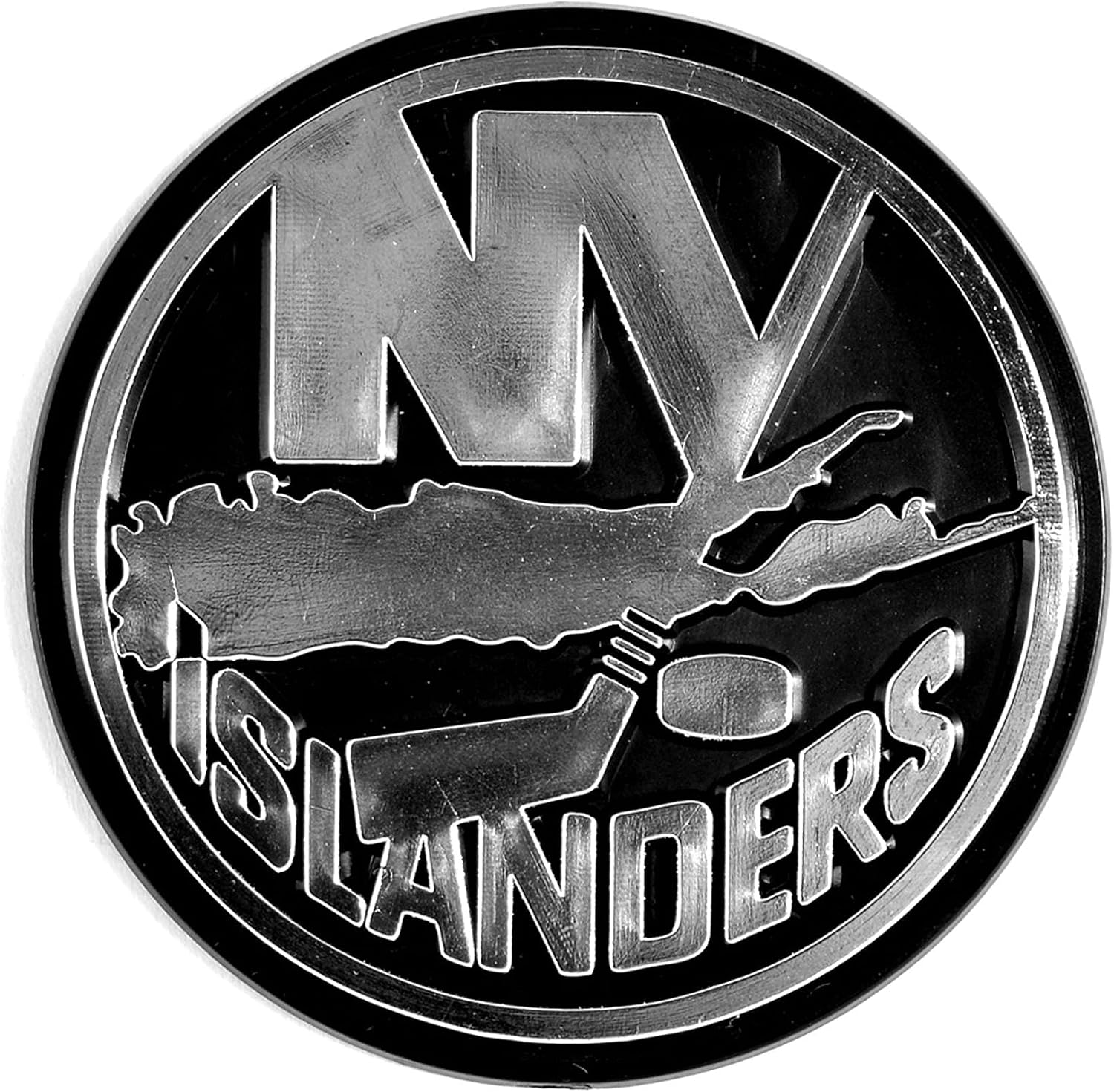 Thumbnail 5 de NHL Chrome Automobile Emblem (About 4 x 3 Inches) with UV Protection