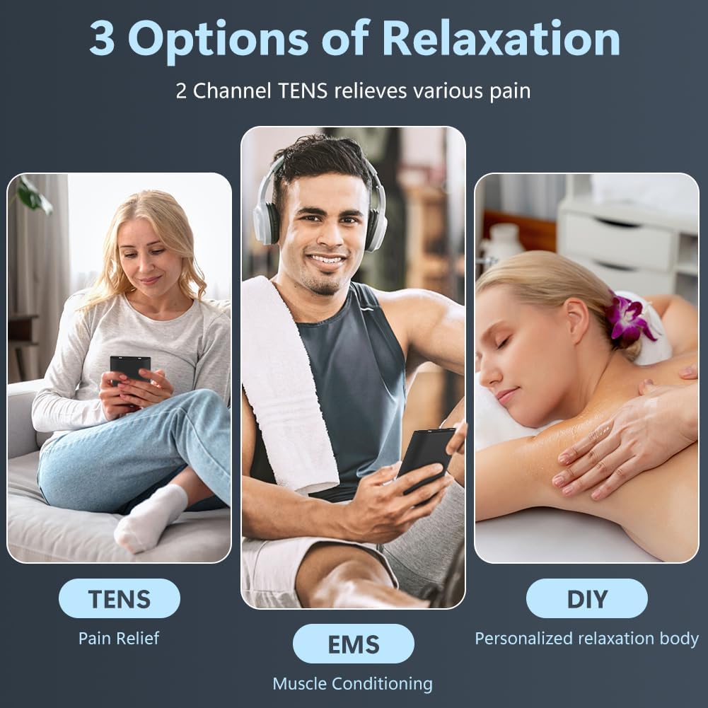 Thumbnail 6 de Aolso Rechargeable TENS Pain Relief 12 Modes