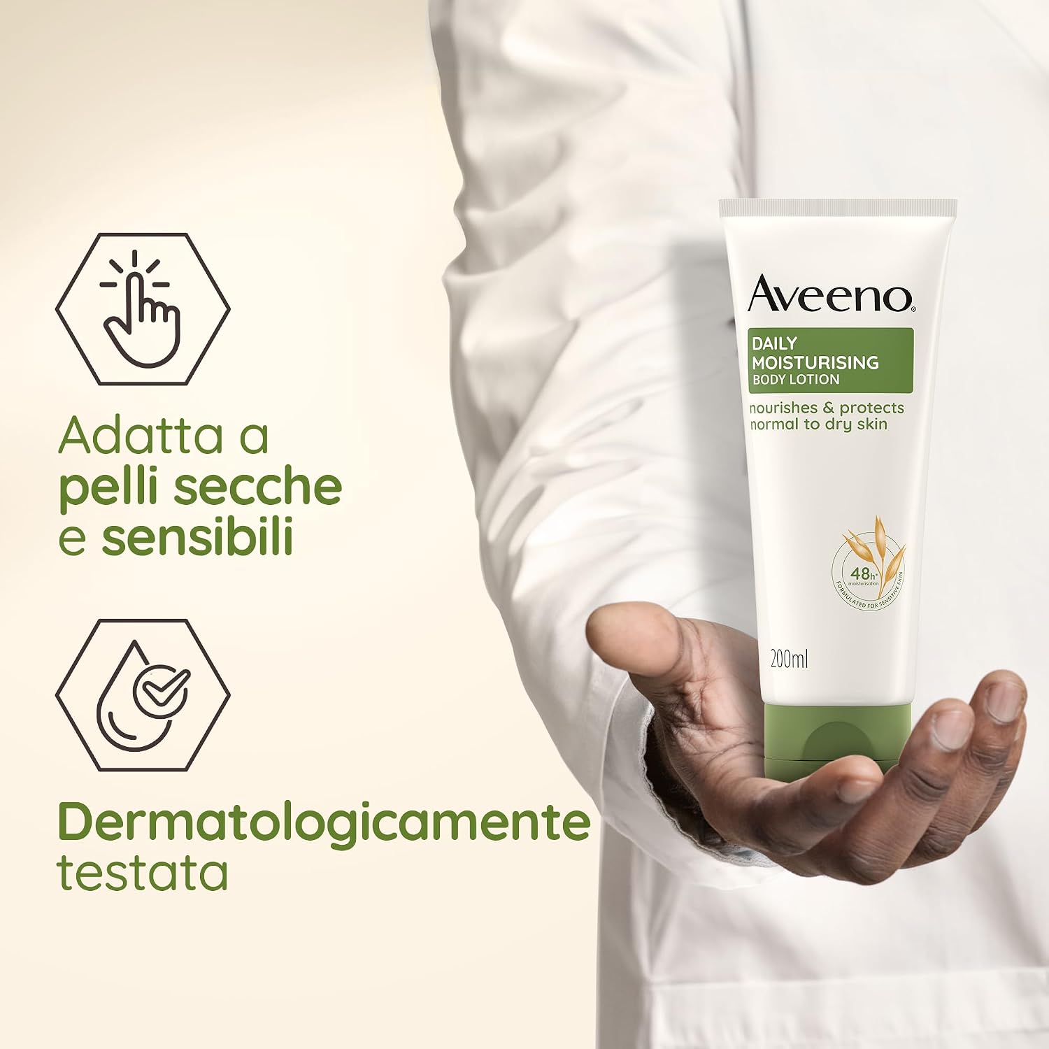 Detalle 2 de Aveeno Crema Idratante 200 ml