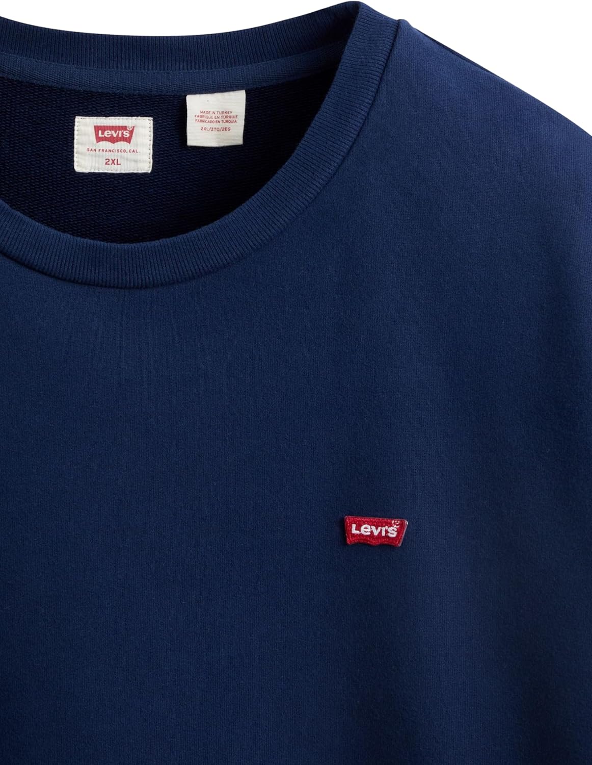 Thumbnail 6 de Levi's Big & Tall Original Housemark Crew Felpa Uomo: comfort e stile per taglie forti