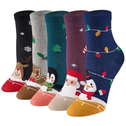 Detalle de Niorasen chaussettes femme coton 5 paires