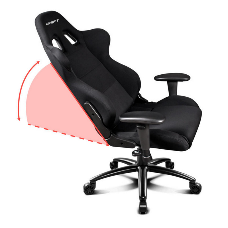 Thumbnail 3 de Drift DR200: Silla Gaming negra/azul, confort y ajuste para largas partidas