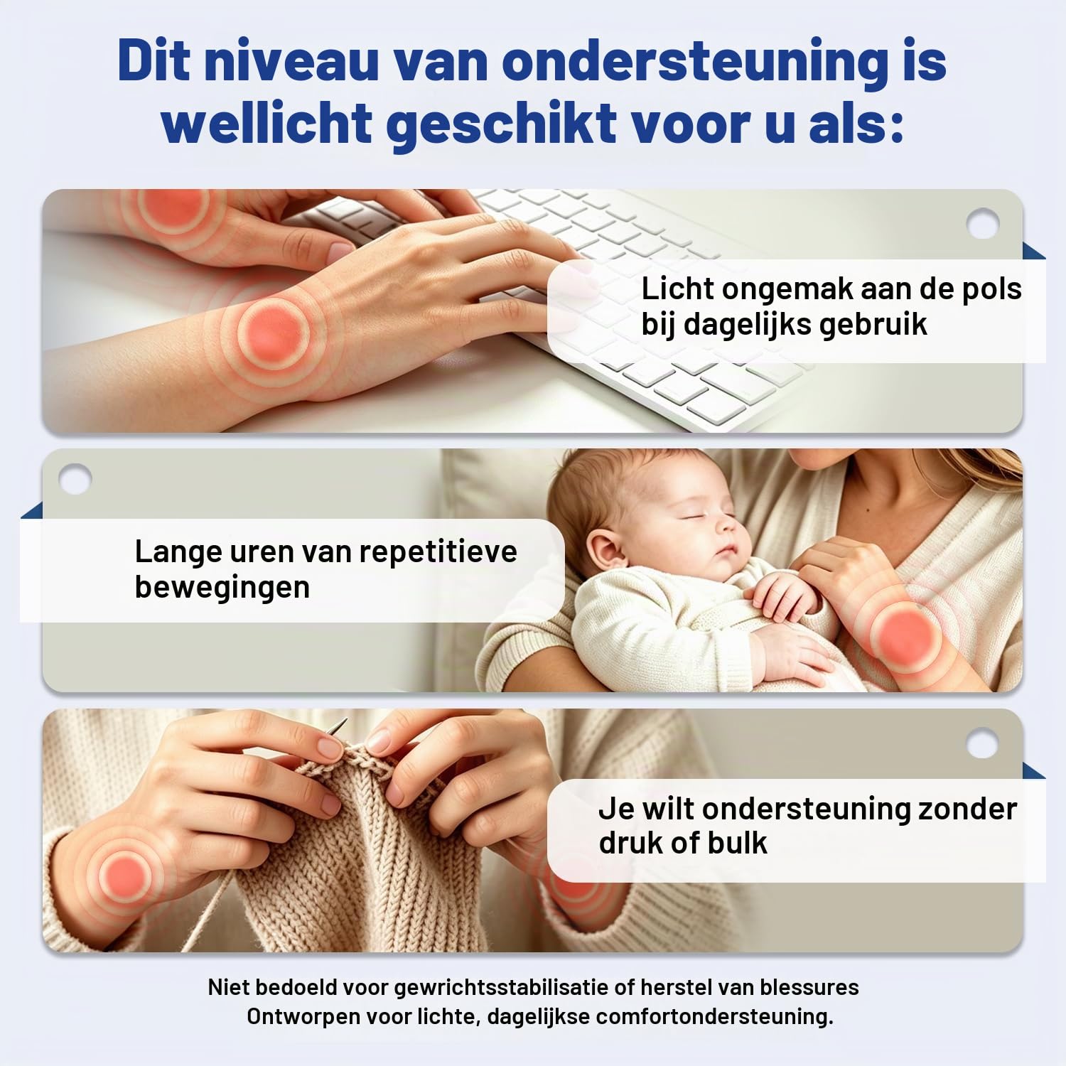 Detalle 2 de Fitomo SKPW15 polsbandage voor de rechterpols, verstelbaar en ademend