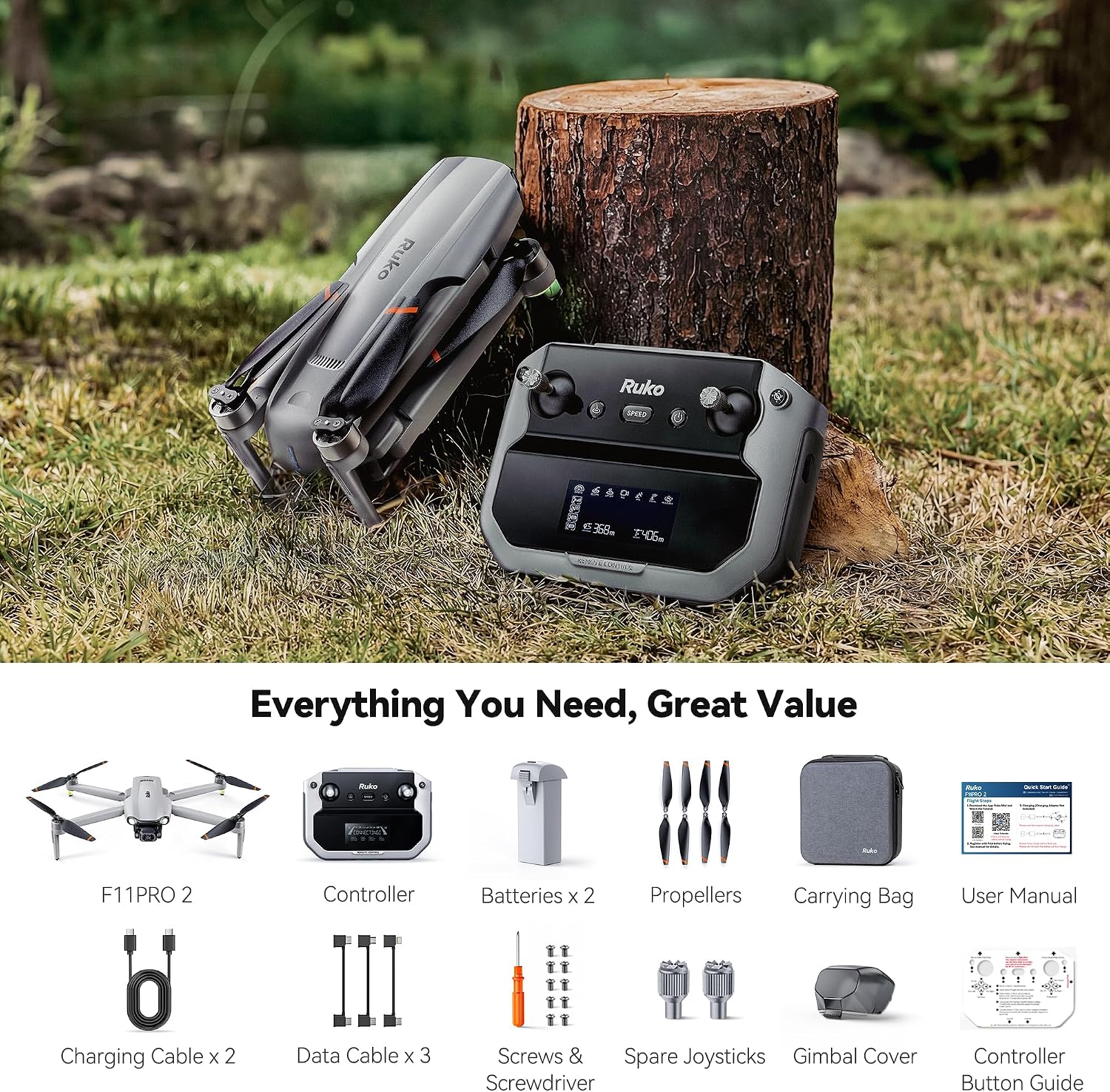 Thumbnail 6 de Ruko drone F11PRO 2