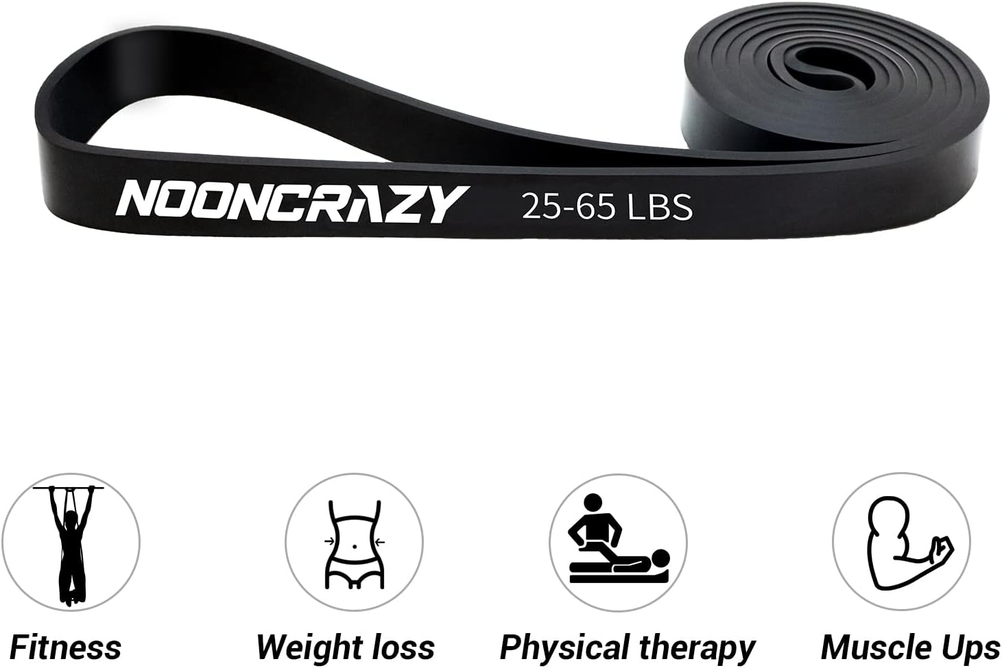 Detalle de nooncrazy Resistance Bands Set 5 levels