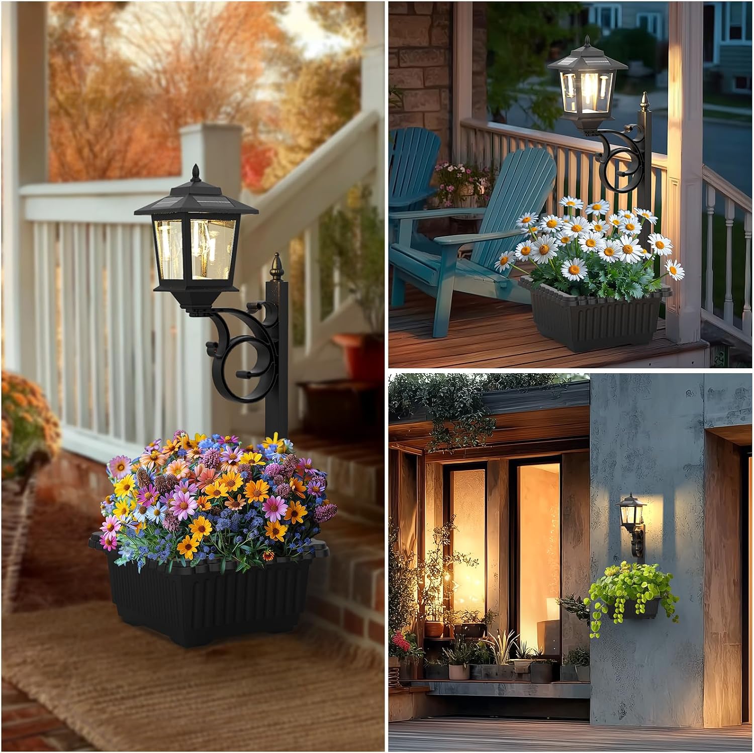 Thumbnail 6 de DOESLAG SL0155 2-in-1 Solar Planter Light, Waterproof, Wall-Mount or Freestanding