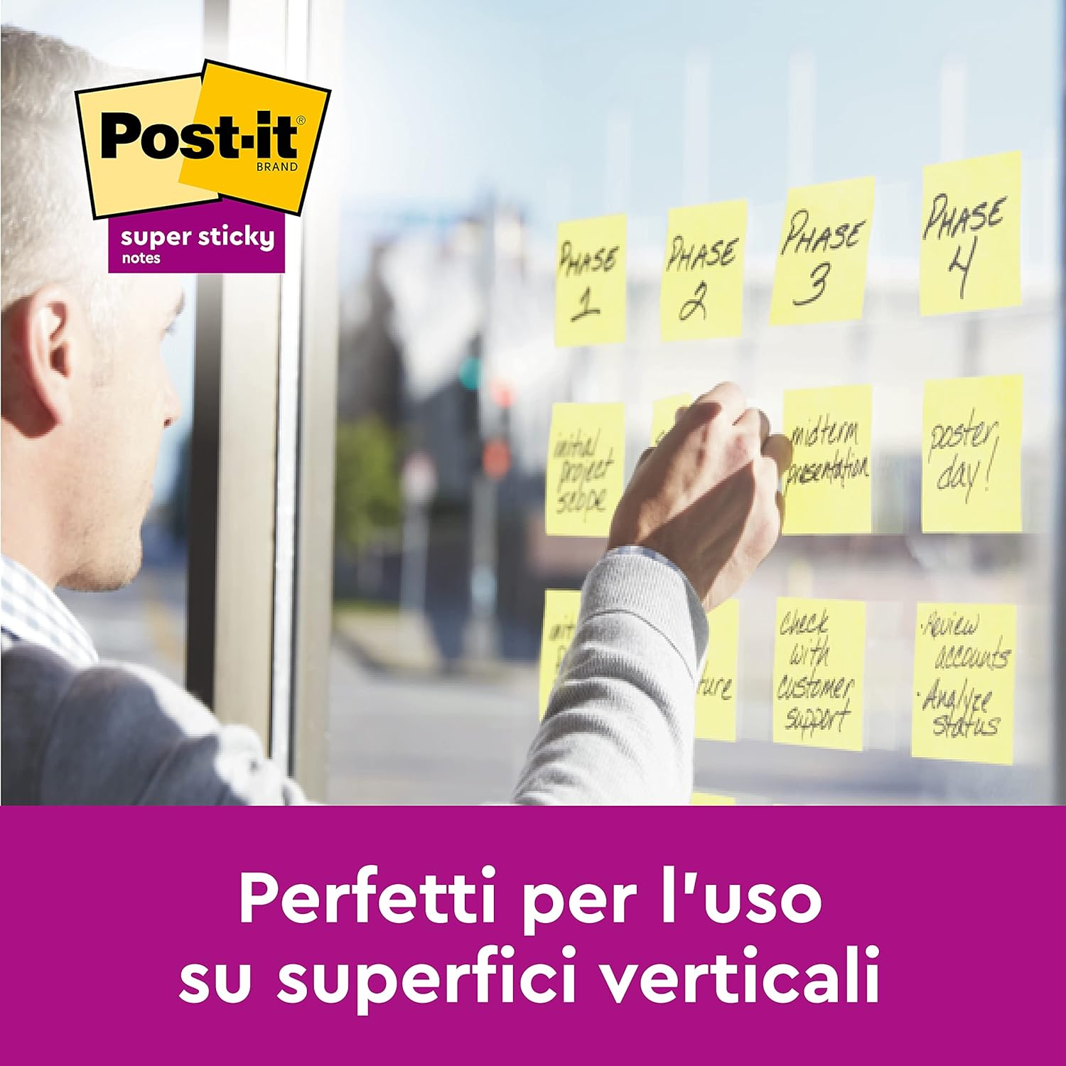 Thumbnail 5 de Post-It Super Sticky 90 foglietti 📝