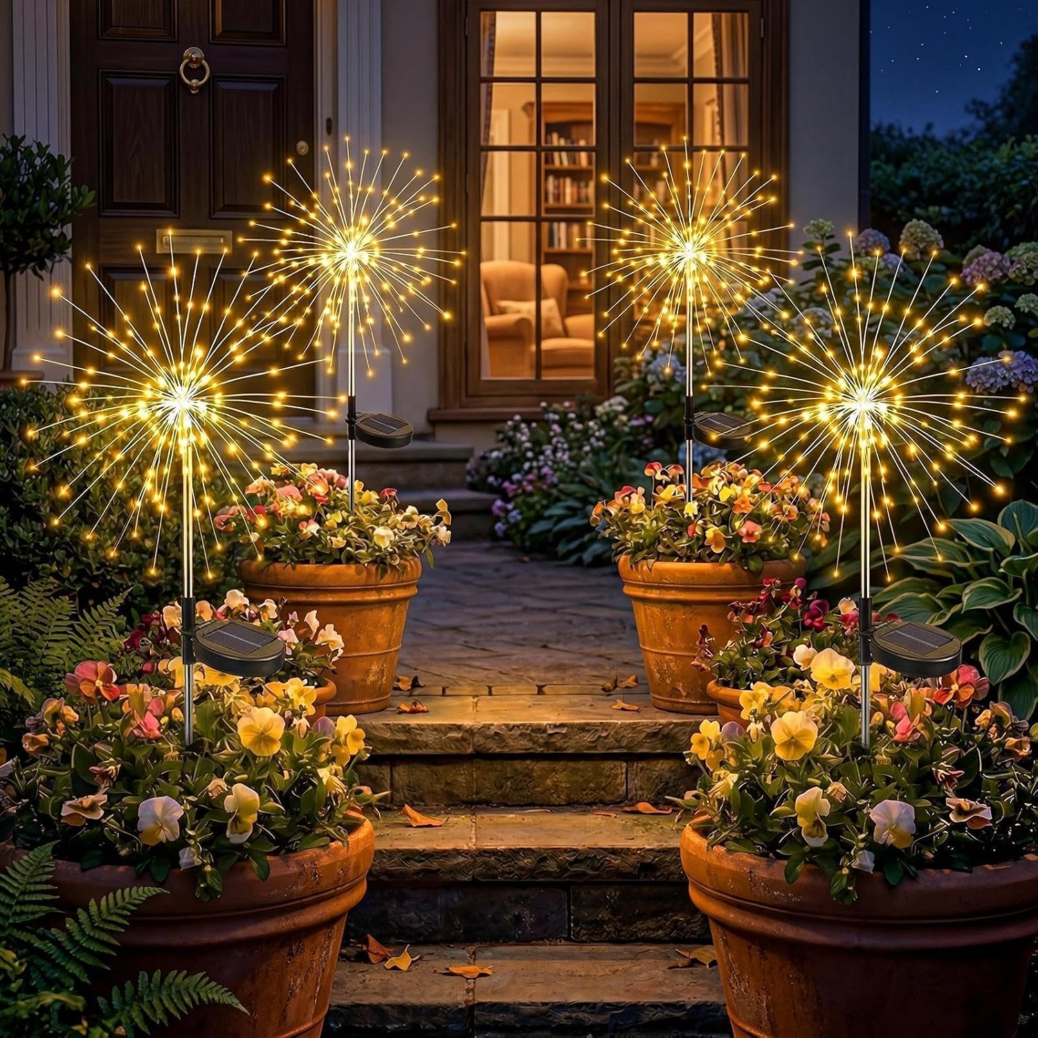 Detalle de Fairdeer Solar Garden Lights, 120 LEDs