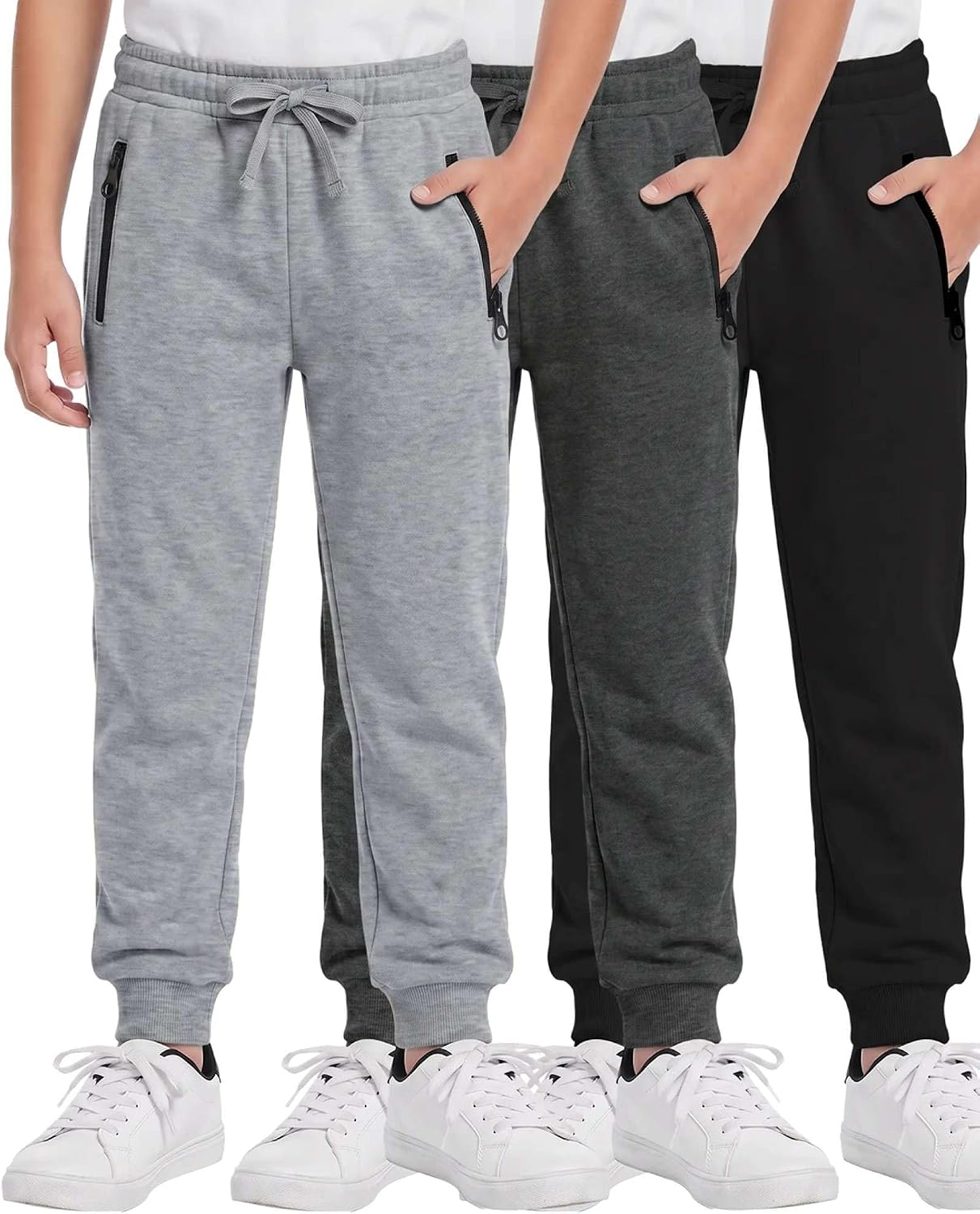 Detalle de Boys Fleece Joggers, Sizes 4–18