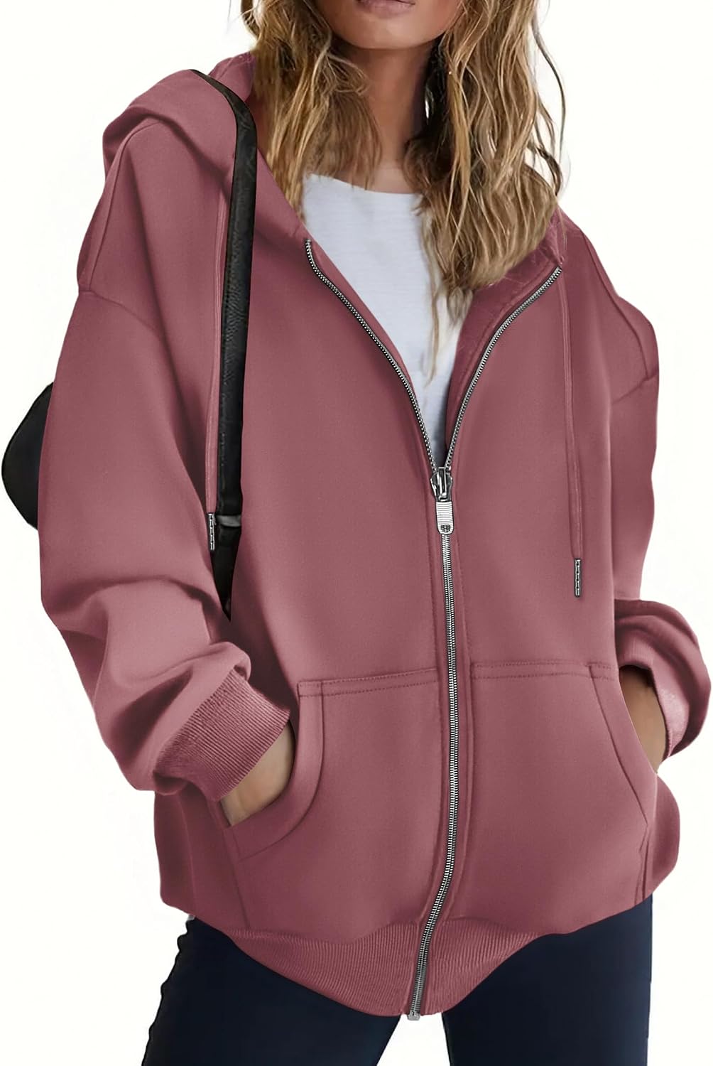 Thumbnail 6 de Zeagoo Zip Up Oversized Hoodie for Women