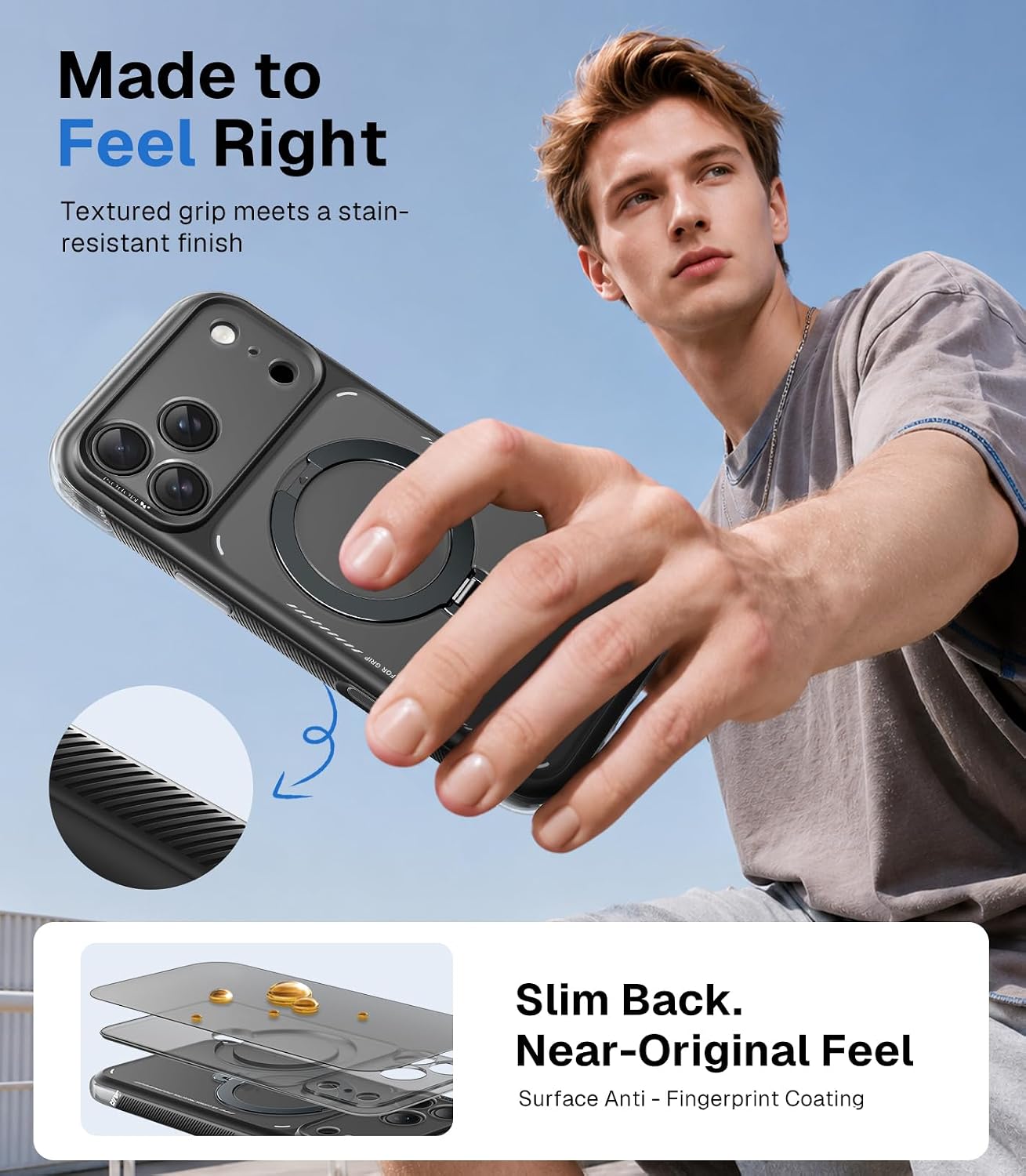 Detalle de AirCradle iPhone Case for iPhone 17 Pro Max