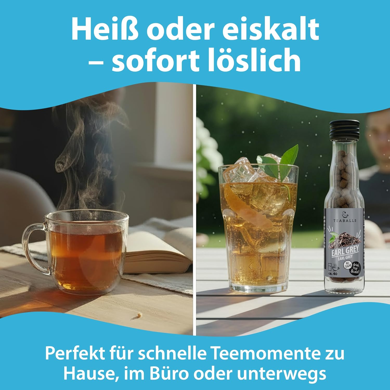 Detalle 2 de Earl Grey Instant Tee in 40 Tassen