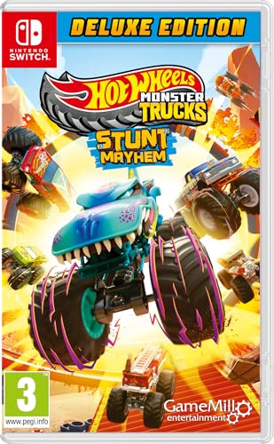 Detalle de Hot Wheels Monster Trucks: Stunt Mayhem Deluxe Edition — Nintendo Switch