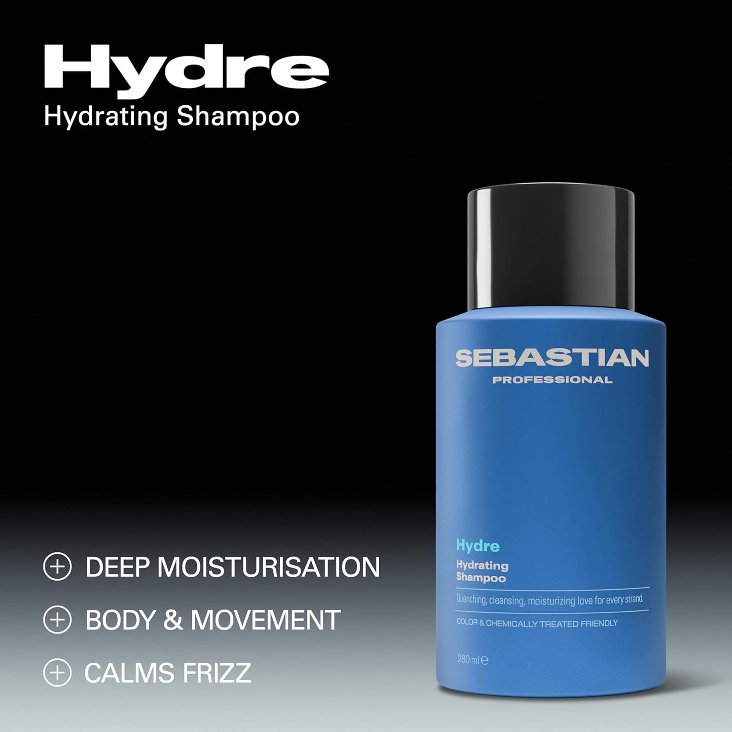Detalle de Sebastian Professional Hydre Hydrating Shampoo for Dehydrated Hair (280ml)