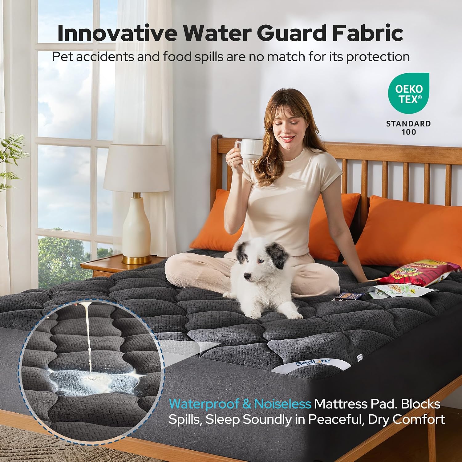 Detalle 2 de BEDLORE Mattress Protector, Full Size