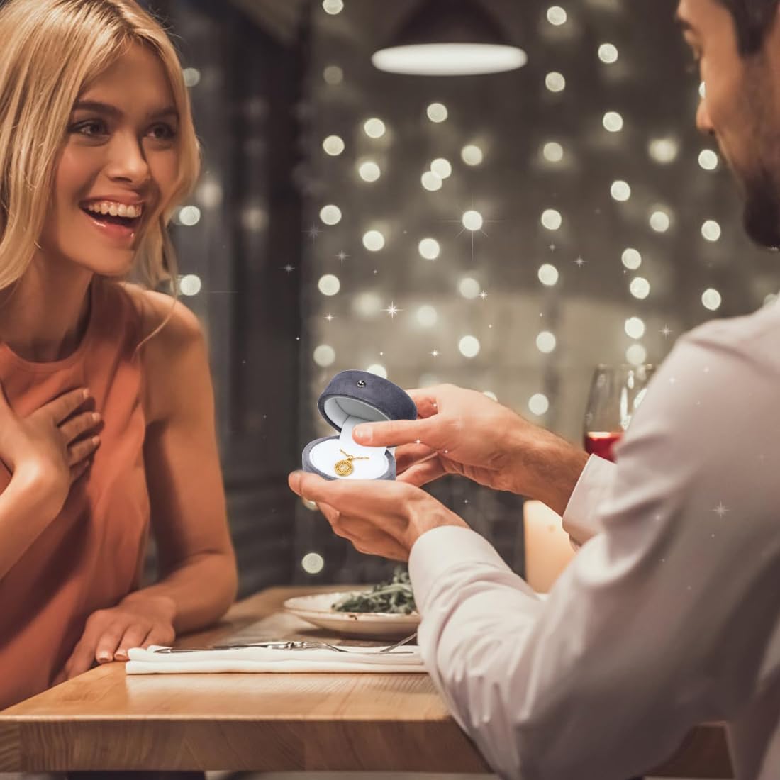 Thumbnail 5 de XIZAO Caja de terciopelo para joyas 💎 - Organizador elegante