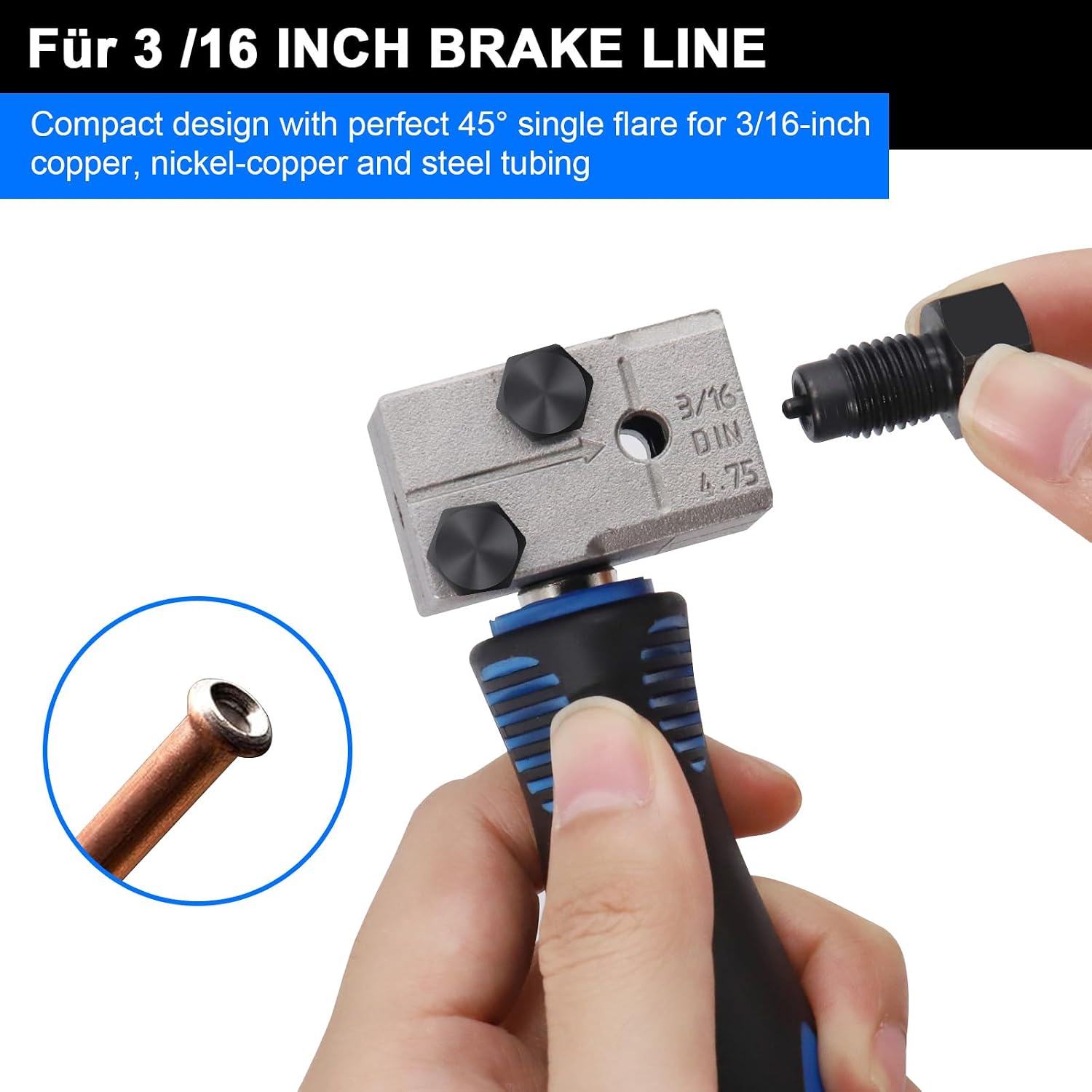 Detalle 2 de RUIZHI Kit d'évasement 4,75 mm pour freins