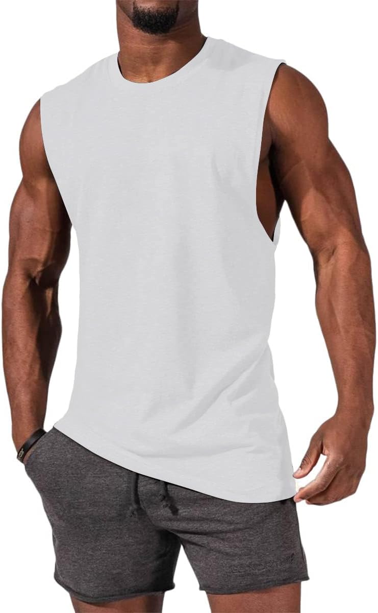 Thumbnail 4 de iudam Tank Top Herren Baumwolle Muskelshirt